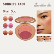 Sunnies Face Healthy Touch Blush Duo [Two-Tone Powder Blush]
