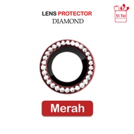 YITAI PELINDUNG LENSA KAMERA DIAMOND IPHONE 12 12 MINI PRO PRO MAX