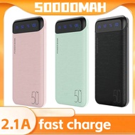 50000mAh PowerBank Supply Multi -USB Interface Convenient Mirror Display Digital Mobile Power