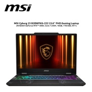 MSI Cyborg 15 B2RWFKG-222 15.6'' FHD Gaming Laptop ( NVIDIA® GeForce RTX™ 5060, Core 7 240H, 16GB, 1