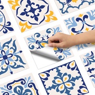 Waterproof Tile Sticker Wallpaper Kitchen Bathroom Countertop Self-Adhesive Wall Sticker Square Tile
