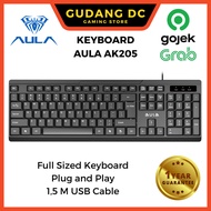 Wired Keyboard Membrane Keyboard Office Keyboard Hall Keyboard AK205