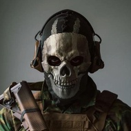 Topeng Masker Ghost Aksesoris Cosplay Game COD : Ghost Modern Warfare
