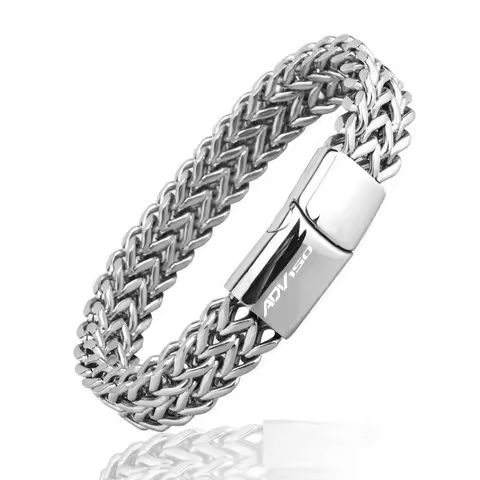 For Motorcycle HONDA ADV 150 adv150 WITH LOGO Trendy personality Classic Chain Men Stainless Steel W
