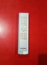 REMOT COMPO AUDIO POLYTRON GD 712 ORIGINAL KODE 84B874 SILVER