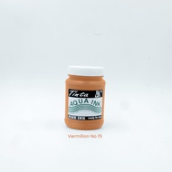 Cat Sablon Kardus Kertas & Styrofoam Aqua Ink - 1 Kg - Warna Vermilion