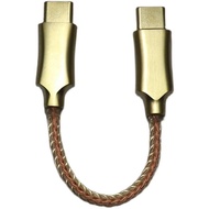 Audio Cable Type-C to Type-C OTG AUX Cable DAC AMP Converter