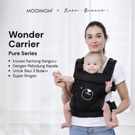 Gendongan Bayi SSC - MOOIMOM X Nero Bianco Wonder Carrier
