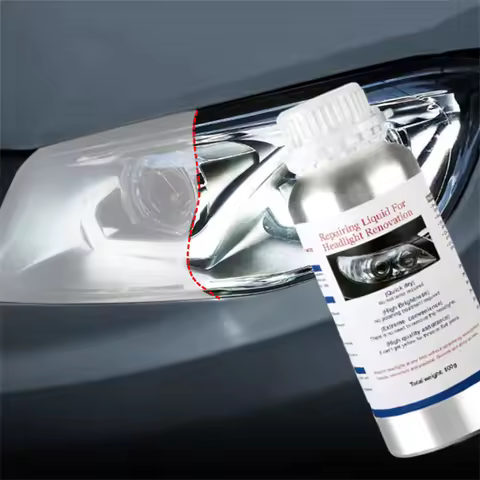 Car Headlight Liquid Polymer Polish 800ML Car Headlights Polishing Renovation Repair Liquid Light Re