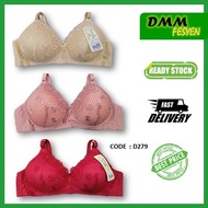 WOMEN BRA NON WIRED PLUS SIZE D729 SIZE 40~46