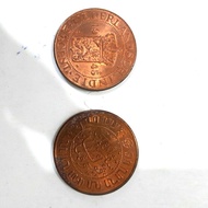 Uang kuno 2½ cents Nederlandsch Indie 1945