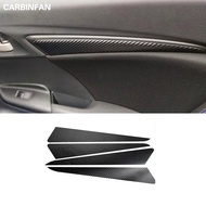 Car Styling Carbon Fiber Interior Inner door decoration Sticker For Honda Fit / Jazz GK5 3rd GEN 2014 - 20171.22