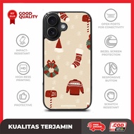 Casing Case iphone 16 15 14 13 12 11 XR XS X 8 7 6 5 Pro Max Mini Plus SE 4 Baymax Christmas FF52055