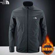 THE NORTH FACE Beijia Jacket Mens Autumn And Winter Trend Fleece-lined Thickened Warm Windproof Coll
