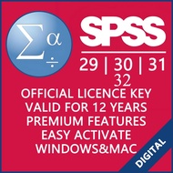 【INSTANT DELIVERY】IBM SPSS Statistics 29/30/31/32 | Genuine License | 12-Year Activation | Win & Mac