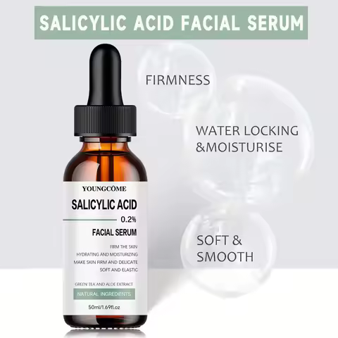 30 ml/50 ml Firming facial serum, rich in salicylic acid, hyaluronic acid,vitamins C suitable for al