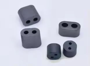 American Ferrite Dual Hole Magnetic Core: BN-43-3312 Size 19.45x25.4x9.5x5 Mm