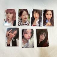[PLEASE CHOOSE JNE] NMIXX FE3O4 PHOTOCARD LILY HAEWON SULLYOON BAE JOO PC WITHMU LD LUCKY DRAW