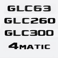 Car Trunk Words Logo Badge Emblem Decals Sticker For Mercedes Benz GLC GLC63 GLC200 GLC220 GLC250 GL