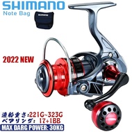 READY STOCK SHIMANO 2023 NEW Mesin Pancing Max Drag 40kg Fishing Reel 17+1BB High Speed Gear Ratio Spinning Reel Saltwater Reel Fishing Accessories Rod HIGH SPEED LURE FISHING CASTING REEL MESIN PANCING