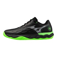 Mizuno Wave Enforce Court Unisex Padel Shoes (Black/Foliage Green/Glowing Apple)