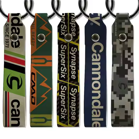Motorcycle Cannondale Stainless Steel Key Chain Durable Key Holder Unisex Daily Gift Card Holder Cha