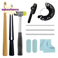 Ring Mandrel Ring Sizer Tool Ring Measurer with Quarter Sizes Finger Size Measuring Ring Shaper to F