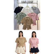 UMI TOP/AK 104 DOUBLE ZIPPER TOP BANGKOK (AK104)