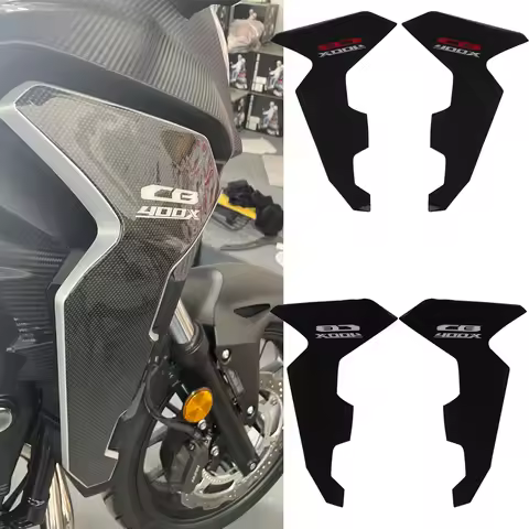 CB400X CB500X 3D Carbon Fiber Side Decals Tank Pad Gas Oil Sticker Motorcycles Decoration Accessorie