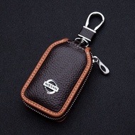 สำหรับ Nissan Nismo มีนาคม Terra Sunny Almera X Trail Navara Serena Car Key เคสหนังกุญแจพวงกุญแจป้องกันกระเป๋ากุญแจอุปกรณ์เสริม