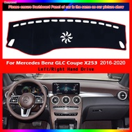 Anti-Slip Mat Dashboard Sunshade Dashmat Carpet Accessories 2016 2018 GLC300 200 220 for Mercedes Be