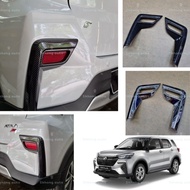 perodua ativa car rear bumper frame cover garnish accessories