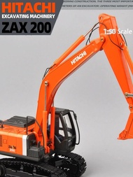 HITACHI 1/50 HITACHI ZH200 Excavator Alloy Simulation Track Hook Machine Excavator Model Decoration