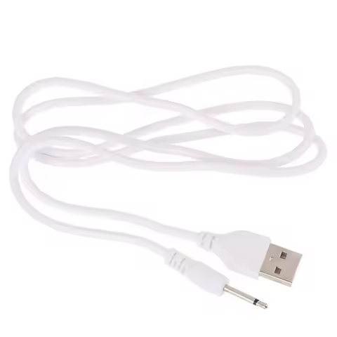 1PC USB DC 2.5 Vibrator Charger Cable Cord for Rechargeable Toys Vibrators Massagers Accessories Uni