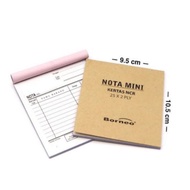 Mini kontan Notes 3ply 8x10