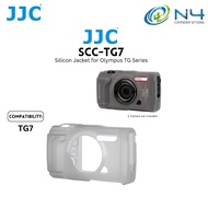 JJC TG7 Silicone Protective Jacket for OM SYSTEM Tough TG-7 Digital Camera, Soft Silicone Case TG-7 