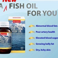 KORDEL'S ALASKAN POLLOCK FISH OIL 60'S