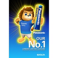 PANASONIC EVOLTA AA/AAA/9V/C/D ALKALINE BATTERY (1PC/2PC/4PC/6PC)