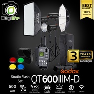 Godox Studio Flash QT600III M-D SET ชุดไฟสตูดิโอ 600W - รับประกันศูนย์ Godox Thailand 3ปี / Digilife