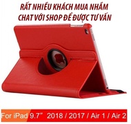 Bao Da iPad 9.7 inch Air Air2 iPad Gen 5 iPad Gen 6 Xoay 360 Nhiều Màu Giá Rẻ