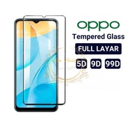 LAYAR Tempered Glass Full Screen 9D Oppo A1 A3 A5 A7 A7x A7x Pro A8 A9 A9x A11 A11k R7 R15 R17 K1 K3