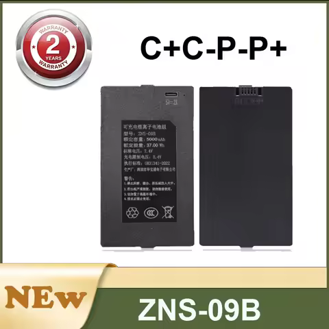 New 6000mAh ZNS-09B ZNS-09B1 C+C-P-P+ Smart Door Lock Battery