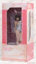 ☆HOBBYSKY玩具屋☆ 代購 FREEing 不起眼女主角 加藤惠 兔女郎 裸足 無絲襪 1/4 PVC