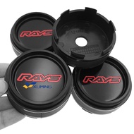 Xuming 4PCS New 61mm RAYS Volk Racing Rays Cap CE28 TE37 RE30 ZE40 Sport Rim Wheel Caps