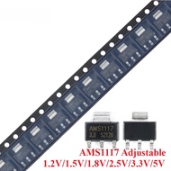 10PCS/LOT AMS1117 series AMS1117-3.3V AMS1117-ADJ AMS1117-1.8V AMS1117-1.2V AMS1117-5.0V AMS1117-2.5