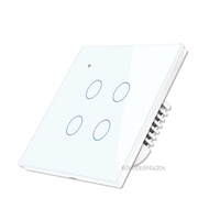 WiFi SMART SWITCH EU Light Wall Touch SWITCH 220V ต้องการ Neutral Wire Tuya Smart Life ทำงานร่วมกับ