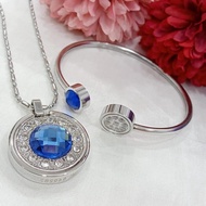 1 SET OF TITANIUM QUANTUM BIO MAGNET HEALTH NECKLACE AND BRACELET NEWEST M-89 Pay on Delivery