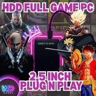 HDD EXTERNAL HARDDISK FULL GAME PC/LAPTOP PLUG N PLAY – GAME REQUESTbebas