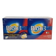 (CLEARANCE) Bion 3 Probiotic Multivitamins Minerals 60'sx2 (Exp: 01/2023)