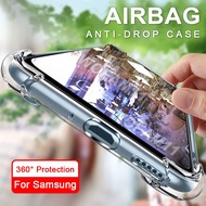 Soft TPU Clear Shockproof Phone Case for Samsung Note 20 10 Lite 9 8 S22 S21 S20 FE S10 S9 S8 J4 J6 Plus Ultra A33 A53 A73 A72 A52 A32 A22 A23 A02s A03s A21s A52s A10s A20s A21s A30s A50s A10 A30 A70 A01 A02 A03 A11 A12 A13 A31 A51 A71 M20 M21 M31 M32 M51